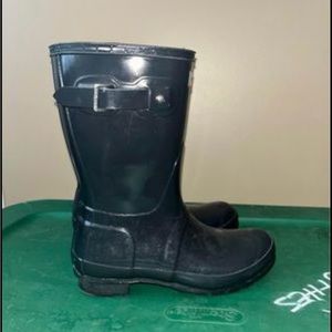 Short Grey Gunter Boots worn once